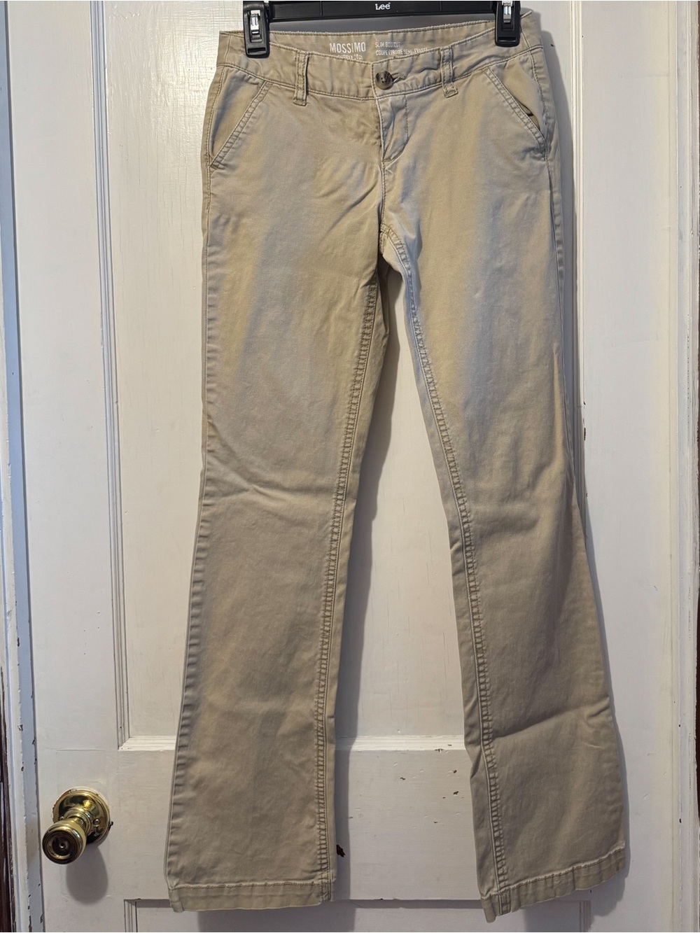Mossimo Supply Co. Women's Khaki Straight-Leg Pants